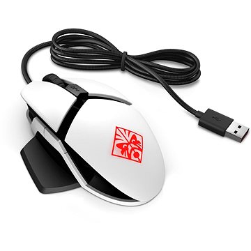 Obrázok HP OMEN Reactor Mouse White (7ZF19AA#ABB)