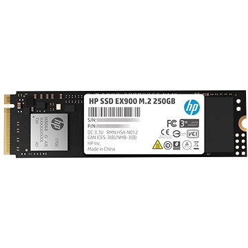 Obrázok HP EX900 2YY43AA#ABB, 250 GB, Retail, PCIe 3.0 x4