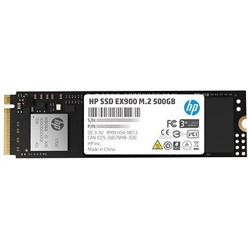 Obrázok HP EX900 2YY44AA#ABB, 500 GB, Retail, PCIe 3.0 x4