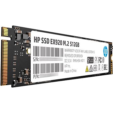 Obrázok HP EX920 2YY46AA#ABB, 512 GB, Retail, PCIe 3.0 x4