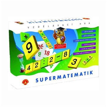 Obrázok ALEXANDER Dětské hry - Supermatematik