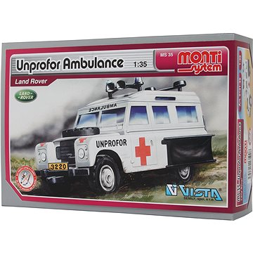 Obrázok Beneš a Lát a.s. Monti System 35 Land Rover Unprofor Ambulance 1 : 35