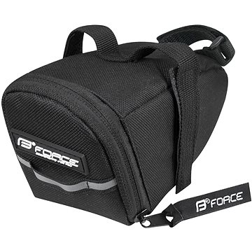 Obrázok Force ECO Velcro Saddle Bag Black M