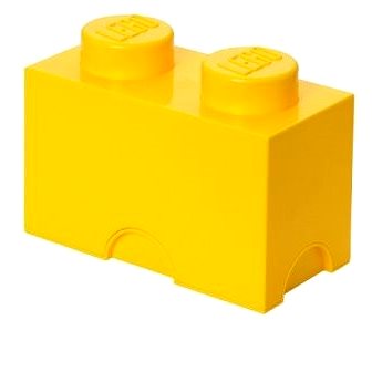 Obrázok LEGO Úložný box 125 x 250 x 180 mm - žltý (5706773400225)