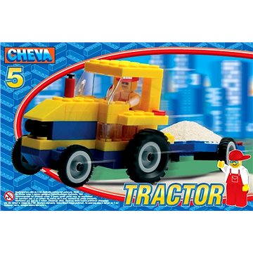 Obrázok Stavebnice Cheva 5 Traktor 177 dílků