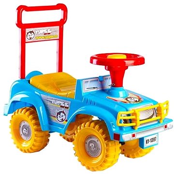 Obrázok Odrážedlo auto Yupee modré 53,5x48,3x26cm v krabici od 12 do 35 měsíců