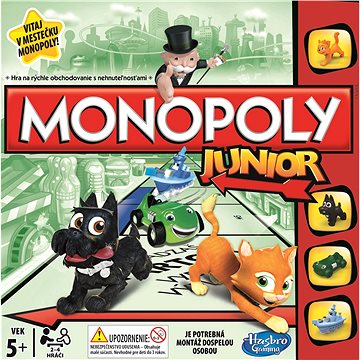 Obrázok MONOPOLY JUNIOR SK-Hasbro