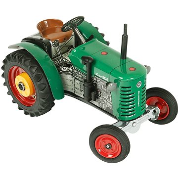 Obrázok Traktor Zetor 25A zelený na klíček kov 15cm 1:25 v krabičce Kovap