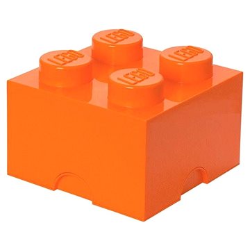 Obrázok LEGO Úložný box 4 250 x 250 x 180 mm - oranžový (5711938026035)