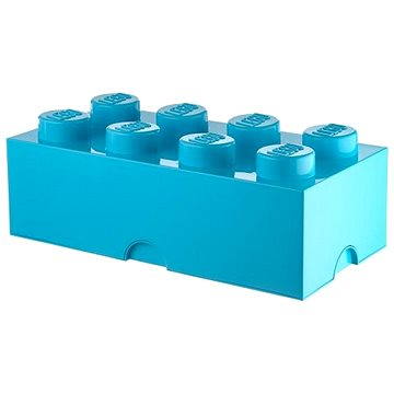 Obrázok LEGO Úložný box 8 250 x 500 x 180 mm - azúrový (5711938015718)