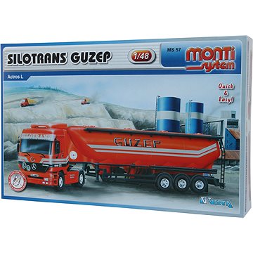 Obrázok Beneš a Lát a.s. Monti System 57 Mercedes Actros Silotrans Guzep 1 : 48