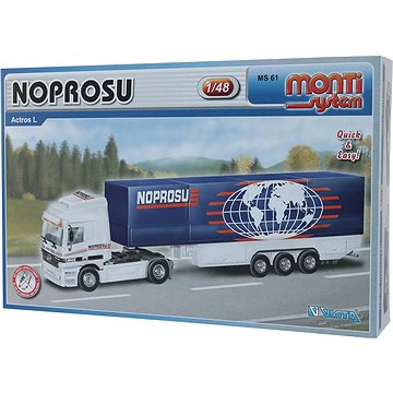 Obrázok Beneš a Lát a.s. Monti System 61.1 Mercedes Actros Toptrans 1:48