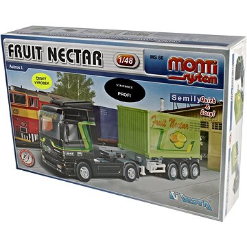 Obrázok Stavebnice Monti 66 Fruit Nectar Actros 1:48 v krabici 32x20,5x7,5cm