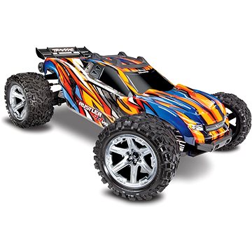 Obrázok Traxxas Rustler 1:10 VXL 4WD TQi RTR oranžový (0020334671813)