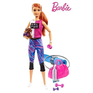 Obrázok Mattel Barbie - Fitness bábika s doplnkami