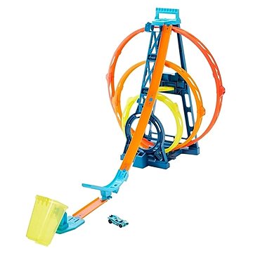 Obrázok Hot wheels Track builder trojitá smyčka (0887961836813)