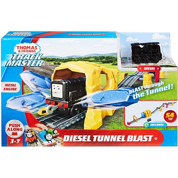 Obrázok Fisher-price diesel a výbuch tunelu herní set (0887961795592)