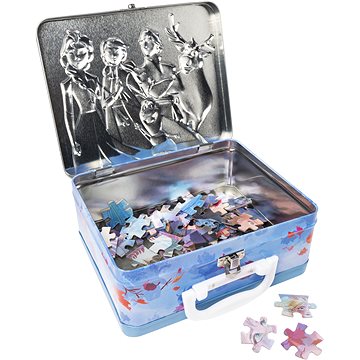 Obrázok SPIN - Frozen 2 Puzzle V Plechovom Kufríku