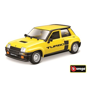 Obrázok Bburago Renault 5 Turbo 1:24 žltá