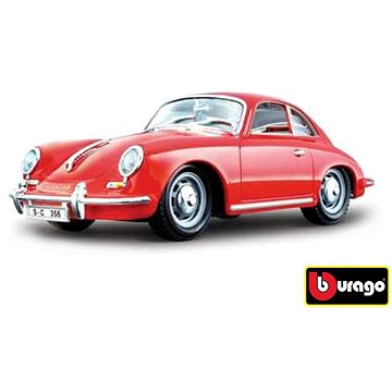 Obrázok Bburago Porsche 356B Coupe 1961 1:24 červená