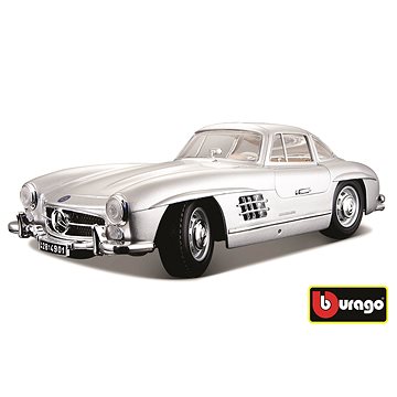 Obrázok BBURAGO - Mercedes-Benz 300 SL silver 1954 1:18