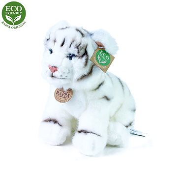 Obrázok Rappa Eco-friendly biely tiger, 25 cm (8590687203815)