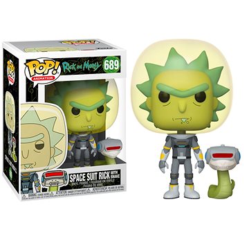 Obrázok Funko POP Animation: Rick & Morty S2 – Space Suit Rick w/Snake (889698454346)