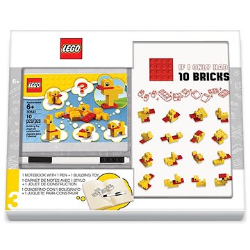 Obrázok Sada zápisníka, pera a stavebnice LEGO® Stationery Classic Ducks