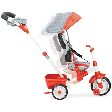 Obrázok Little Tikes Trojkolka 5 v 1 Deluxe Ride & Relax oranžová (0050743639814)