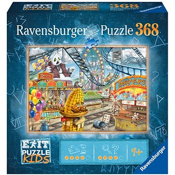 Obrázok Ravensburger  129263 Exit KIDS Puzzle: Zábavný park 368 dielikov (4005556129263)