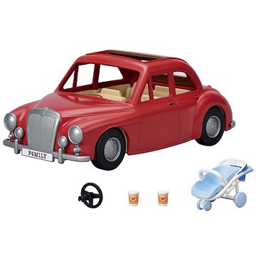 Obrázok Sylvanian families 5448 rodinné cestovné auto s kočíkom a autosedačkou