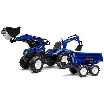 Obrázok FALK - Nakladač 3090W New Holland T8 s vlečkou