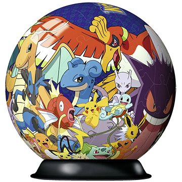 Obrázok Ravensburger 3D 117857 – Ball Pokémon 72 dielikov (4005556117857)