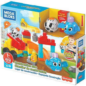 Obrázok Mega Bloks Peek A Bloks Stavenisko (0887961911886)