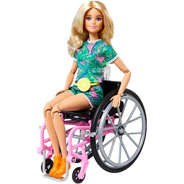 Obrázok Barbie Modelka Na invalidnom vozíku – blondínka (0887961900439)