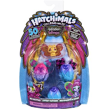 Obrázok Hatchimals Zvieratká s krídlami 4 ks S9 (778988354377)