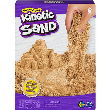 Obrázok Kinetic Sand 2,5Kg Hnědého Tekutého Písku (778988368893)