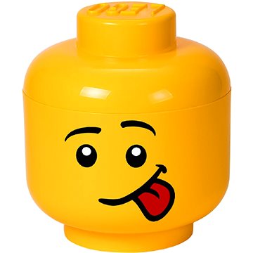 Obrázok Žltý úložný box v tvare LEGO® Silly L