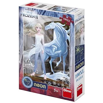 Obrázok DINO - Frozen II 100Xl Neon Puzzle Nové