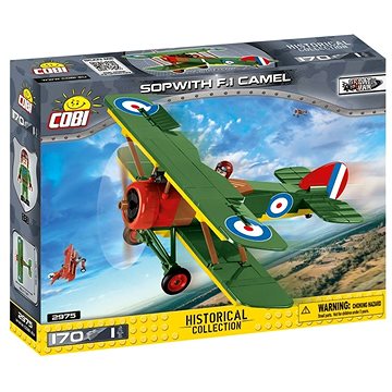 Obrázok COBI 2975 Great War Sopwith F.1 Camel, 170 k, 1 f