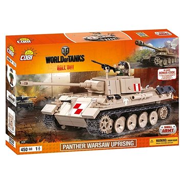 Obrázok Cobi 3030 World of Tanks, Panther Varšavské povstání