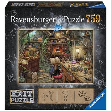 Obrázok Ravensburger Exit Puzzle: Čarodejnícka kuchyne 759 dielikov
					
				