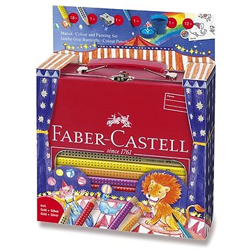 Obrázok Faber-Castell Jumbo Grip, 18 barev (4005402013524)