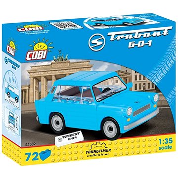 Obrázok Cobi TRABANT 601 Modrý 1:35