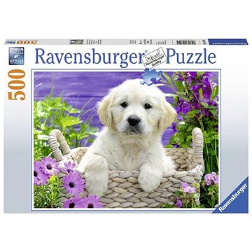 Obrázok Ravensburger 148295 Roztomilý zlatý retriever (4005556148295)