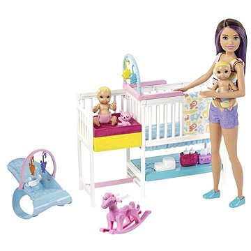 Obrázok Barbie Herní set dětstký pokojík (0887961764918)