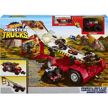 Obrázok Hot Wheels Monster Trucks Závod z kopce 2v1 (0887961768060)