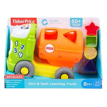 Obrázok Fisher-Price Hudební autíčko vkládačka (0887961773156)