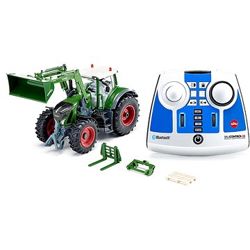 Obrázok Siku Control Fendt 933 s predným nakladačom a ovládačom, Bluetooth (4006874067961)