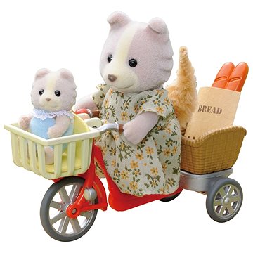 Obrázok Sylvanian Families Psie rodinka na bicykli
					
				